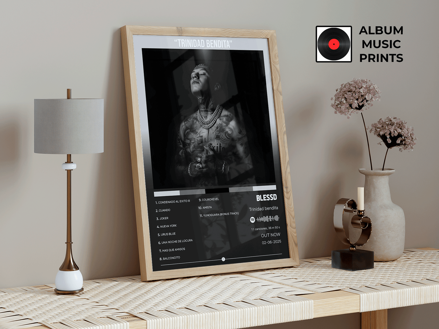 EXTRADITABLESSD Blessd - Arte Digital Descargable Imprimible