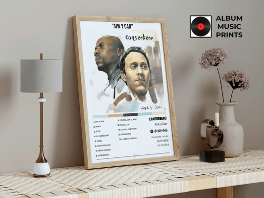 APA Y CAN Canserbero - Poster Digital Descargable Imprimible Arte Musical