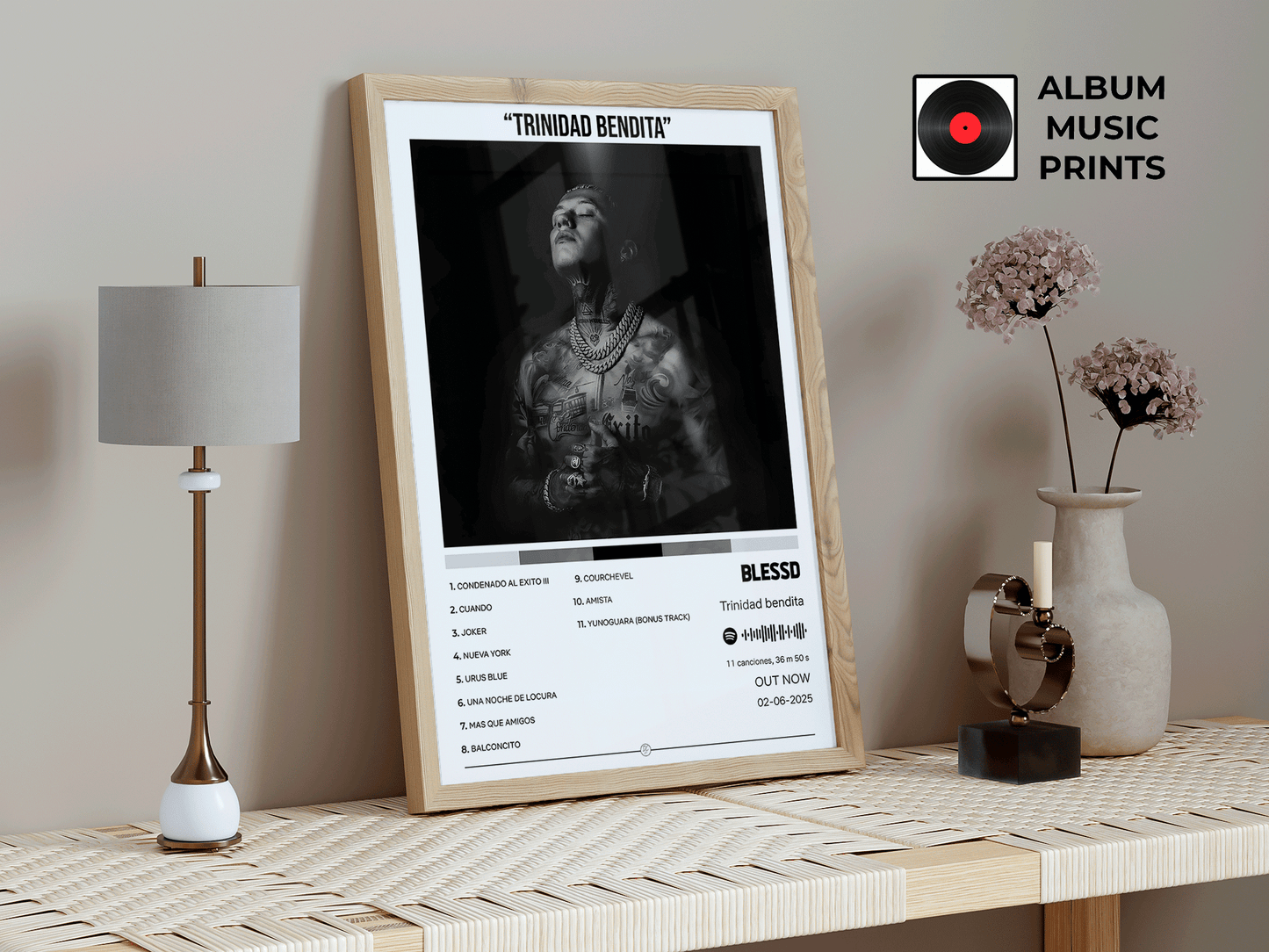 EXTRADITABLESSD Blessd - Arte Digital Descargable Imprimible