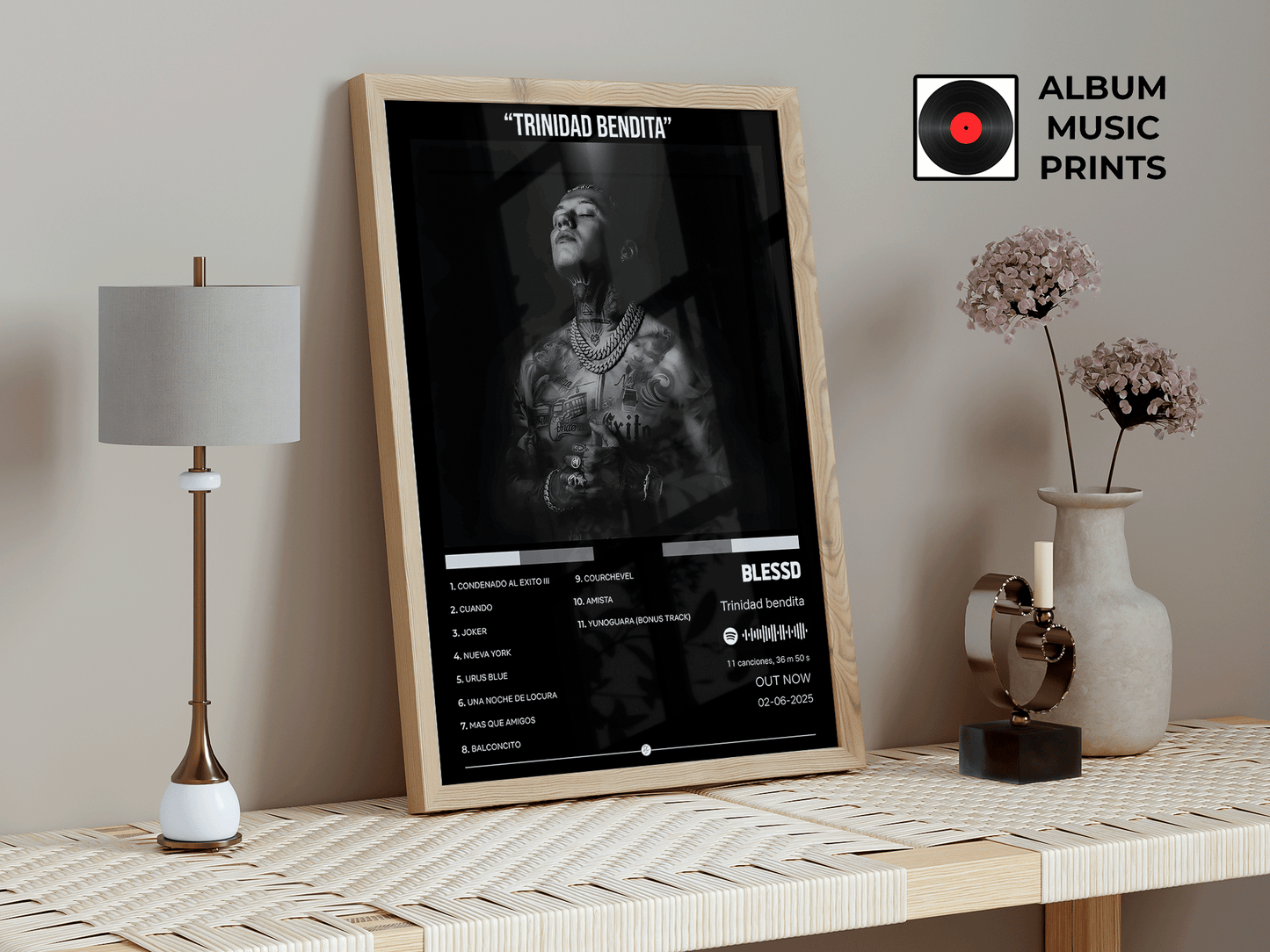 EXTRADITABLESSD Blessd - Arte Digital Descargable Imprimible