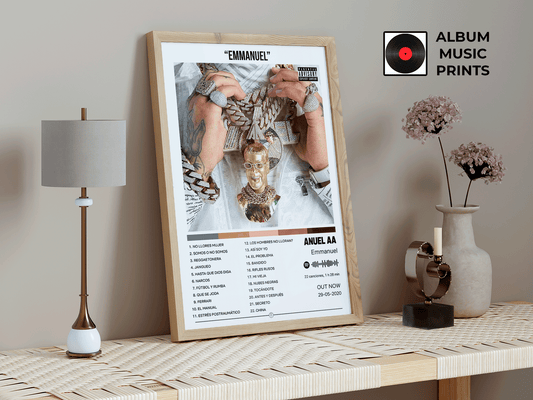 EMMANUEL - Anuel AA Póster Digital Álbum