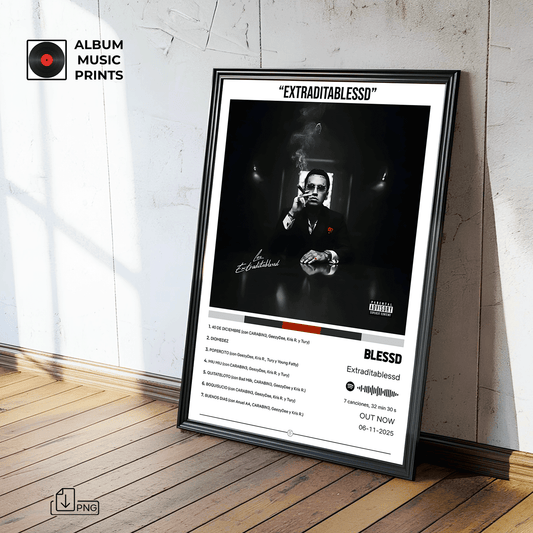 EXTRADITABLESSD Blessd - Arte Digital Descargable Imprimible