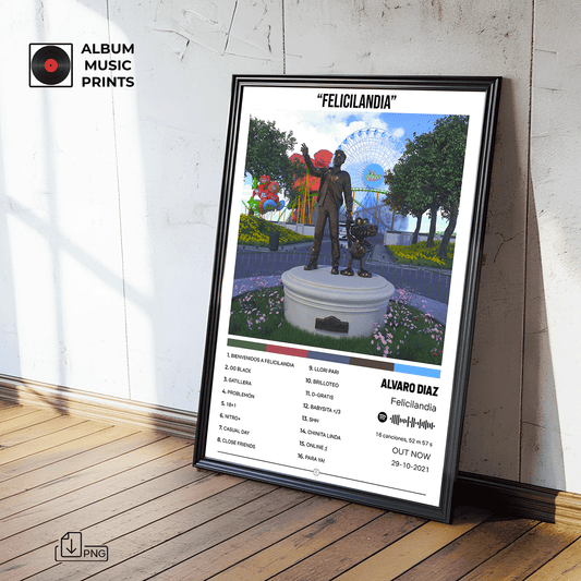 FELICILANDIA Alvaro Diaz - Arte Álbum Descarga Instantánea