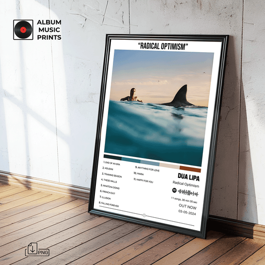 Radical Optimism Dua Lipa Poster Digital Descarga Instantánea